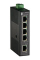 LevelOne IES-0500 netværksswitch Ikke administreret Fast Ethernet (10/100) Sort