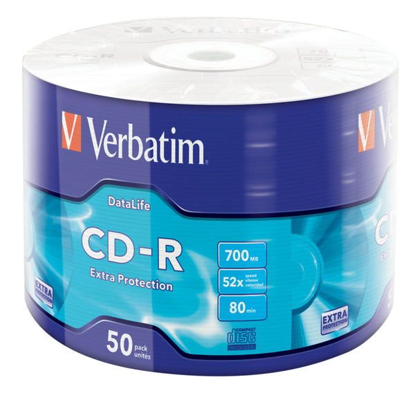 Verbatim CD-R Extra Protection 700 MB 52x 50 stk