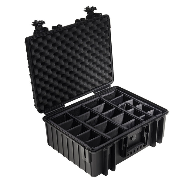 B&W Cases 6000/B/RPD transportkasse til udstyr Taske/klassisk taske Sort