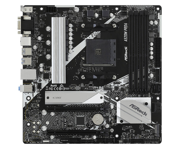Asrock A520M Pro4 Stik AM4 micro ATX
