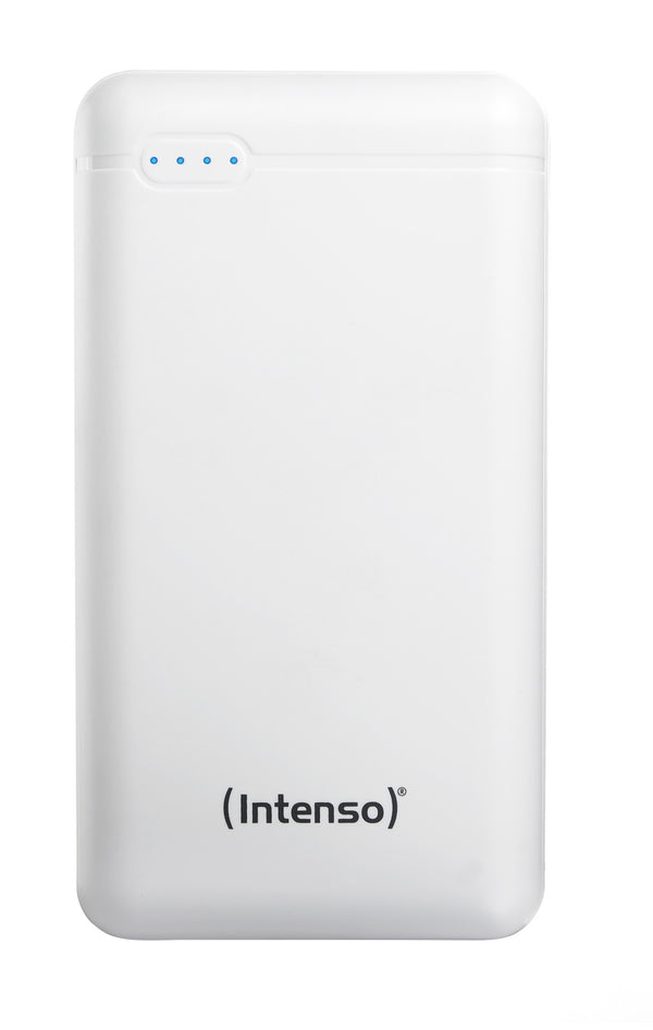 Intenso XS20000 Powerbank Zusatzakku LiPo 20000 mAh 7313552 Lithium polymer (LiPo) Hvid