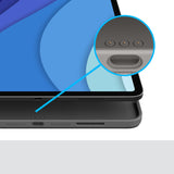 Logitech 920-010143 tastatur til mobil enhed QWERTZ Schweizisk Smart Connector Grå