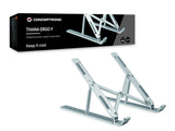 Conceptronic ERGO Foldable Aluminum Laptop Laptop stativ Aluminium 39,6 cm (15.6")