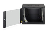 Digitus DN-19 09-U-EC-SW stativ 9U Vægmonteret stativ Sort
