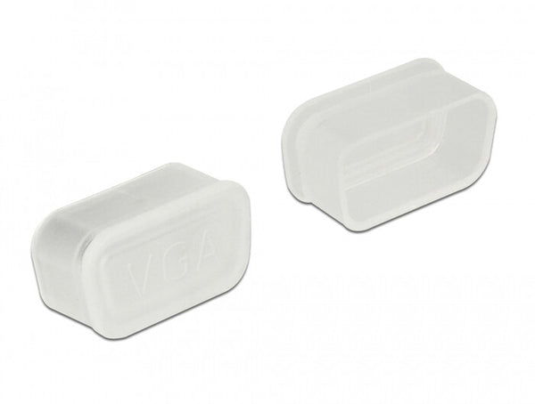 DeLOCK 60162 dækning af sokkel VGA Transparent 10 stk