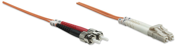 Intellinet 2m LC/ST InfiniBand og fiberoptisk kabel Orange