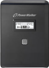 PowerWalker VI 2000 LCD UPS-enhed 2 kVA 1200 W 2 AC stikkontakt(er)