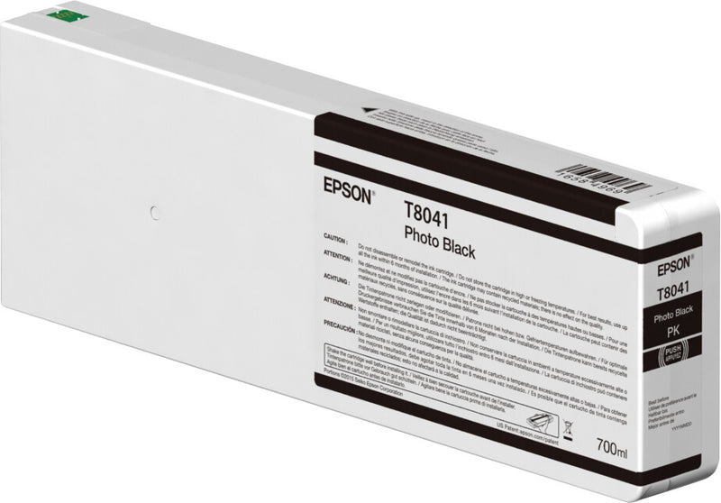 Epson UltraChrome Pro 12 blækpatron 1 stk Original Foto sort