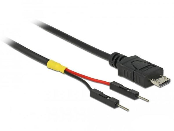 DeLOCK 85406 USB-kabel 0,1 m Micro-USB B Sort