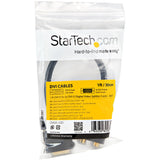 StarTech.com DVISPL1DD DVI kabel 0,3 m DVI-D 2 x DVI-D Sort
