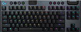 Logitech G 920-009534 tastatur Spil RF trådløs + Bluetooth QWERTY Nordisk Kulfiber