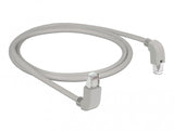 DeLOCK 85871 netværkskabel Grå 1 m Cat6a S/FTP (S-STP)