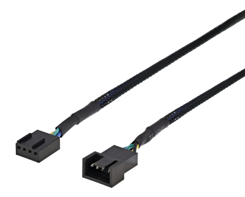 Deltaco SSI-64 el-ledning Sort 0,3 m 4-pin PWM