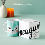 Cricut Mug Press Starter Package Hvid