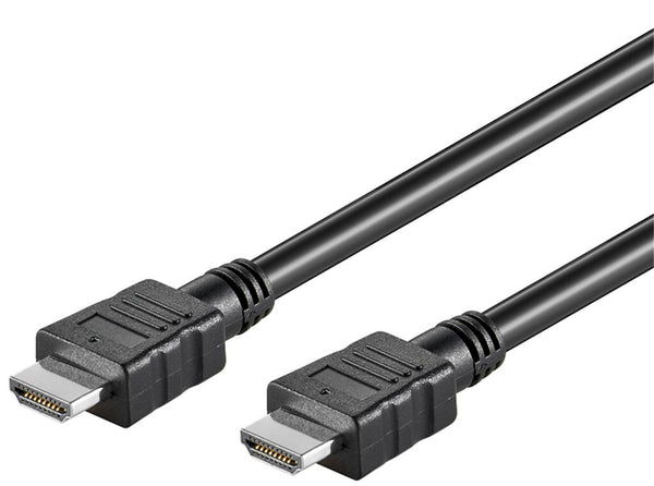 Goobay 58443 HDMI-kabel 5 m HDMI Type A (Standard) 3 x HDMI Type A (Standard) Sort