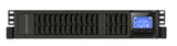 PowerWalker VFI 2000CRM LCD UPS-enhed Dobbeltkonvertering (online) 2 kVA 1600 W 4 AC stikkontakt(er)