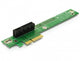 DeLOCK Riser PCIe x4 interface-kort/adapter Intern
