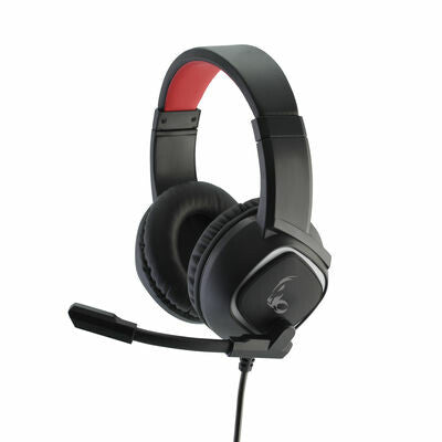 MediaRange MRGS301 hovedtelefoner/headset Ledningsført Spil Sort, Rød
