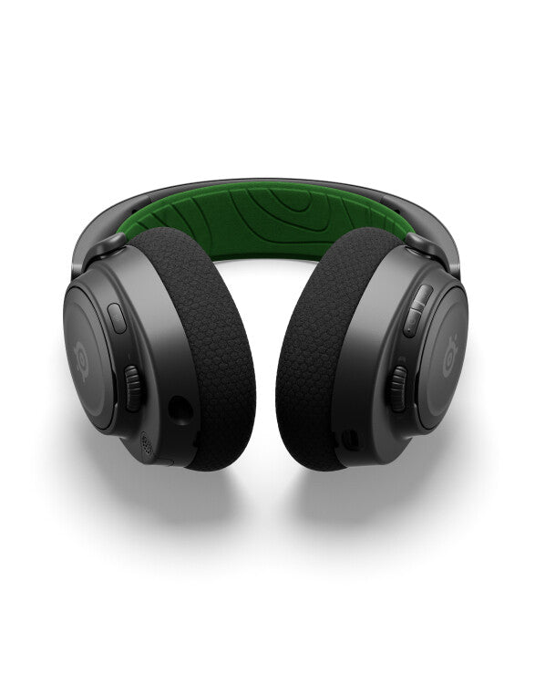 Steelseries Arctis Nova 7X Headset Kabel & trådløs Spil USB Type-C Bluetooth Sort, Grøn
