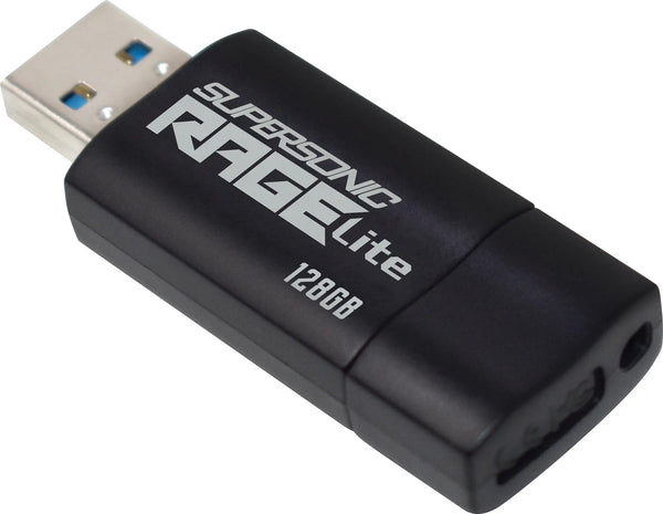 Patriot Memory Supersonic Rage Lite USB-nøgle 128 GB USB Type-A 3.2 Gen 1 (3.1 Gen 1) Sort, Blå