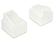 DeLOCK 64017 dækning af sokkel RJ-11 Transparent 10 stk
