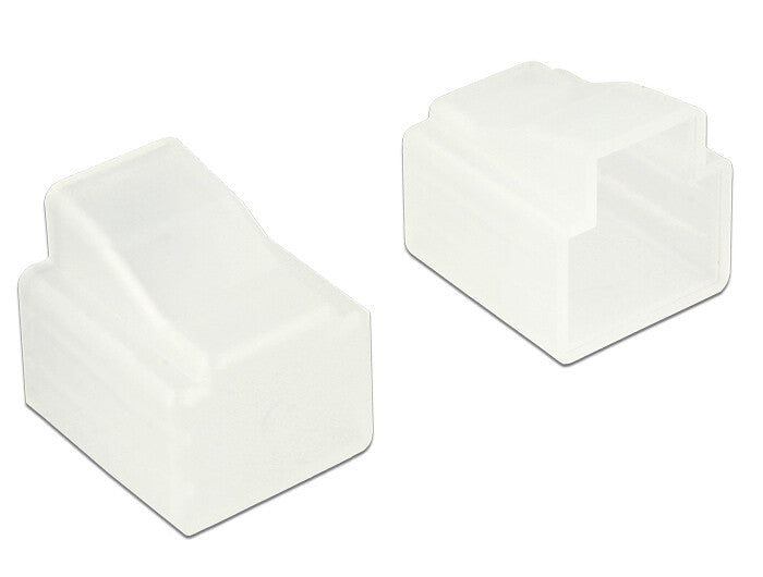 DeLOCK 64017 dækning af sokkel RJ-11 Transparent 10 stk