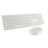 DELL KM5221W-WH tastatur Mus inkluderet Kontor RF trådløst QWERTZ Tysk Hvid