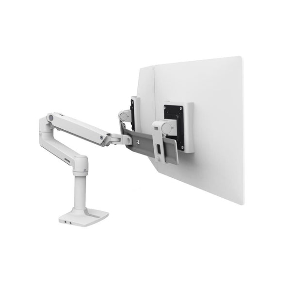 Ergotron LX Series Desk Dual Direct Arm 63,5 cm (25") Skrivebord Hvid