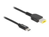 DeLOCK 87970 el-ledning Sort 1,5 m USB C 1.0 x 4.5 mm
