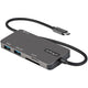 StarTech.com DKT30CHSDPD dockingstation Ledningsført Grå