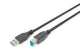 Digitus DB-300115-018-S USB-kabel USB 3.2 Gen 1 (3.1 Gen 1) 1,8 m USB A USB B 5 Gbit/sek. Sort
