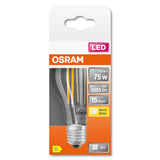 Osram STAR LED-lampe Varm hvid 2700 K 7,5 W E27 D