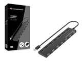Conceptronic HUBBIES08BP interface hub USB 2.0 480 Mbit/s Sort