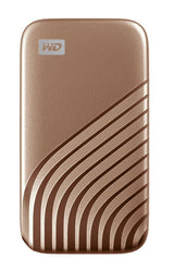 Western Digital My Passport SSD 2 TB USB Type-C 3.2 Gen 2 (3.1 Gen 2) Guld