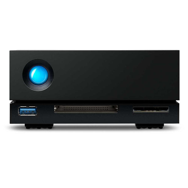 LaCie 1big Dock ekstern harddisk 8 TB 7200 rpm 3.5" USB Type-A 3.2 Gen 1 (3.1 Gen 1) Sort