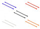 DeLOCK 018970 kabelsamler Udløselig kabelbinder Silikone Sort, Blå, Orange, Rød, Hvid 10 stk