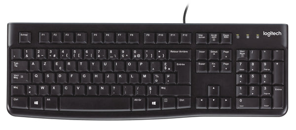 Logitech Keyboard K120 for Business tastatur Kontor USB AZERTY Belgisk Sort
