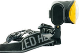 Schwaiger WLED40 511 Sort, Gul Hovedbånd lommelygte COB LED
