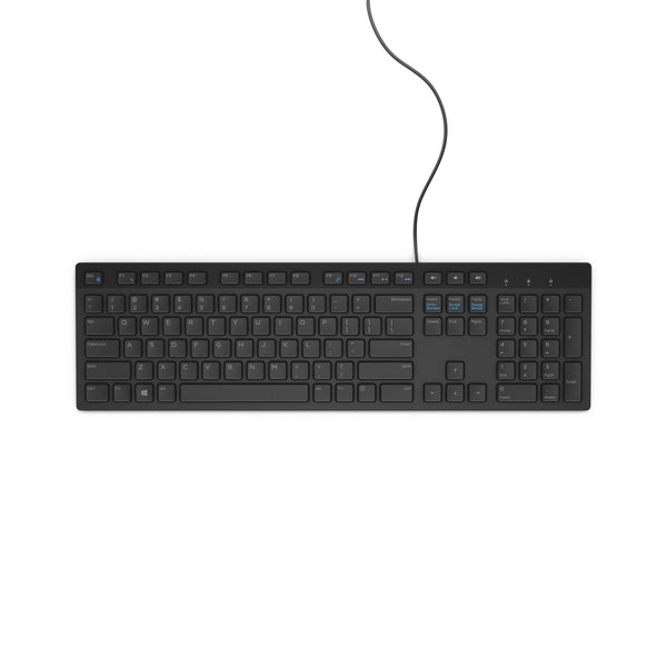 DELL KB216 tastatur Universel USB QWERTY US International Sort