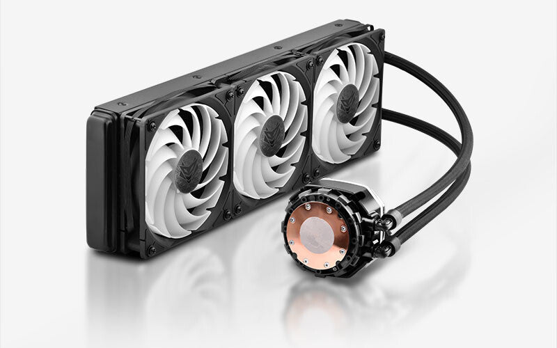 Sapphire NITRO+ S360-A AIO Processor Væskekølingssæt 12 cm Sort 1 stk