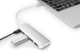 Digitus DA-70242-1 interface hub USB 3.2 Gen 1 (3.1 Gen 1) Type-C 5000 Mbit/s Sølv