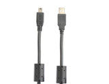 Prokord USB-0049 USB-kabel USB 2.0 5 m USB A Mini-USB B Sort