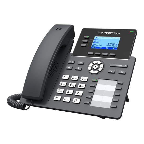 Grandstream Networks GRP2604P IP-telefon Sort 3 Linier LCD