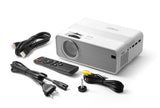 Technaxx TX-127 Standard-kast projektor 2000 ANSI lumens LCD 1080p (1920x1080) Sølv, Hvid
