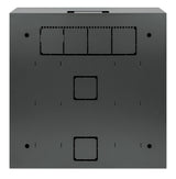Intellinet 713689 stativ 2U/4U Vægmonteret stativ Sort