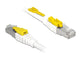 DeLOCK 85330 netværkskabel Hvid 0,5 m Cat6a S/FTP (S-STP)