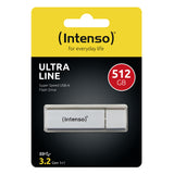Intenso Ultra Line USB-nøgle 512 GB USB Type-A 3.2 Gen 1 (3.1 Gen 1) Sølv