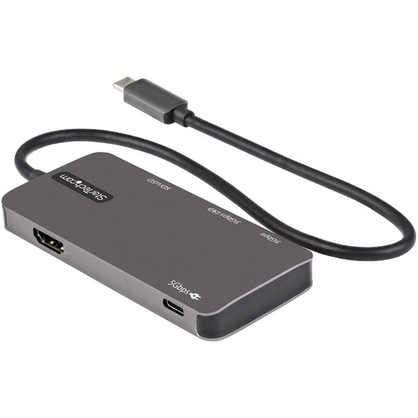 StarTech.com DKT30CHSDPD dockingstation Ledningsført Grå