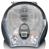 Lenco SCD-24TR radio Bærbar Digital Transparent