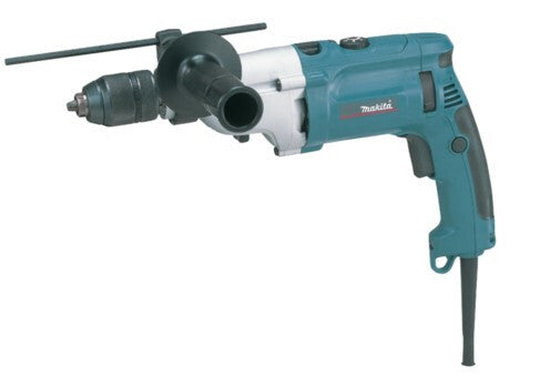 Makita HP2071J bor 2900 rpm Nøglefri 2,5 kg Sort, Blå, Sølv